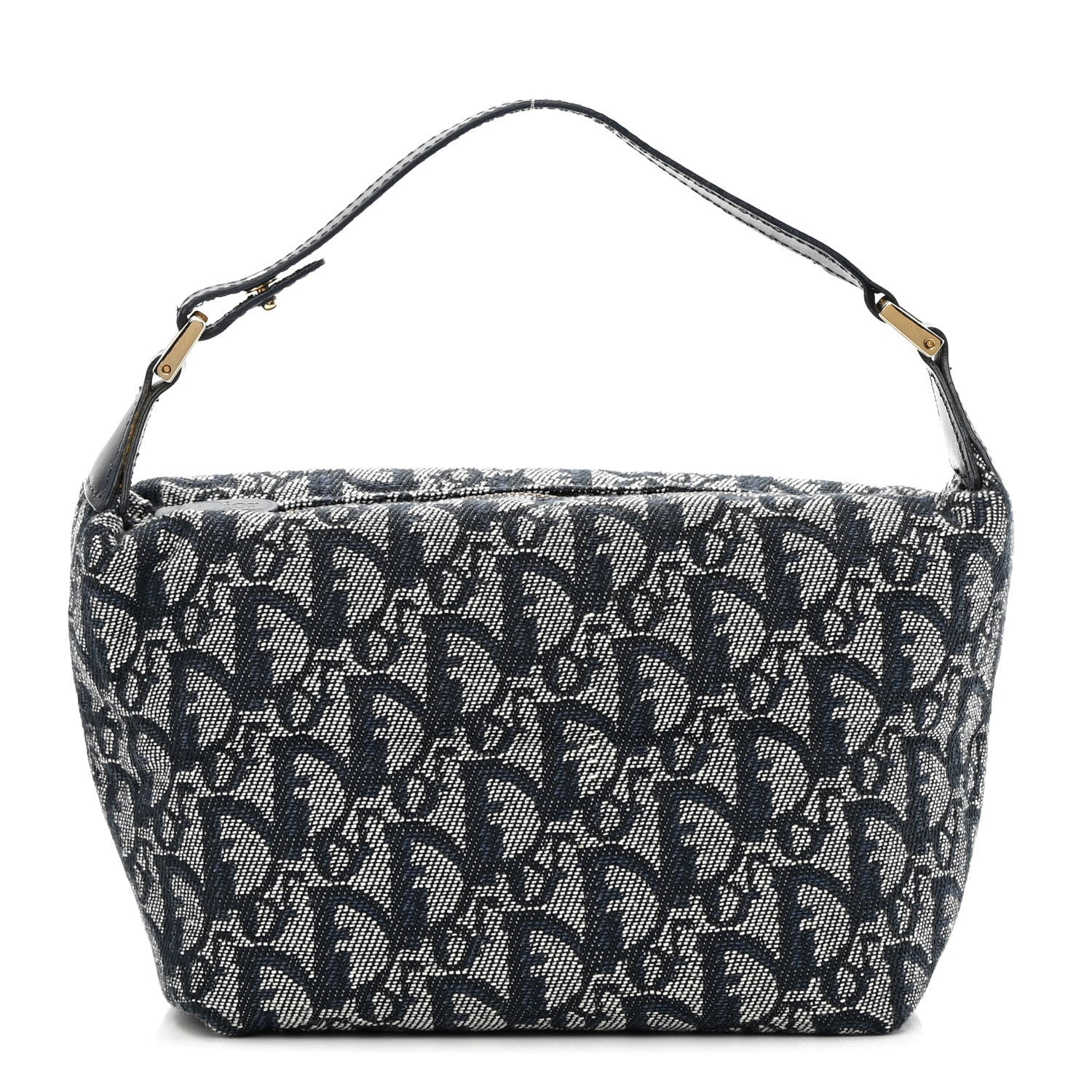 Christian Dior Monogram Pochette Navy 1 of 13