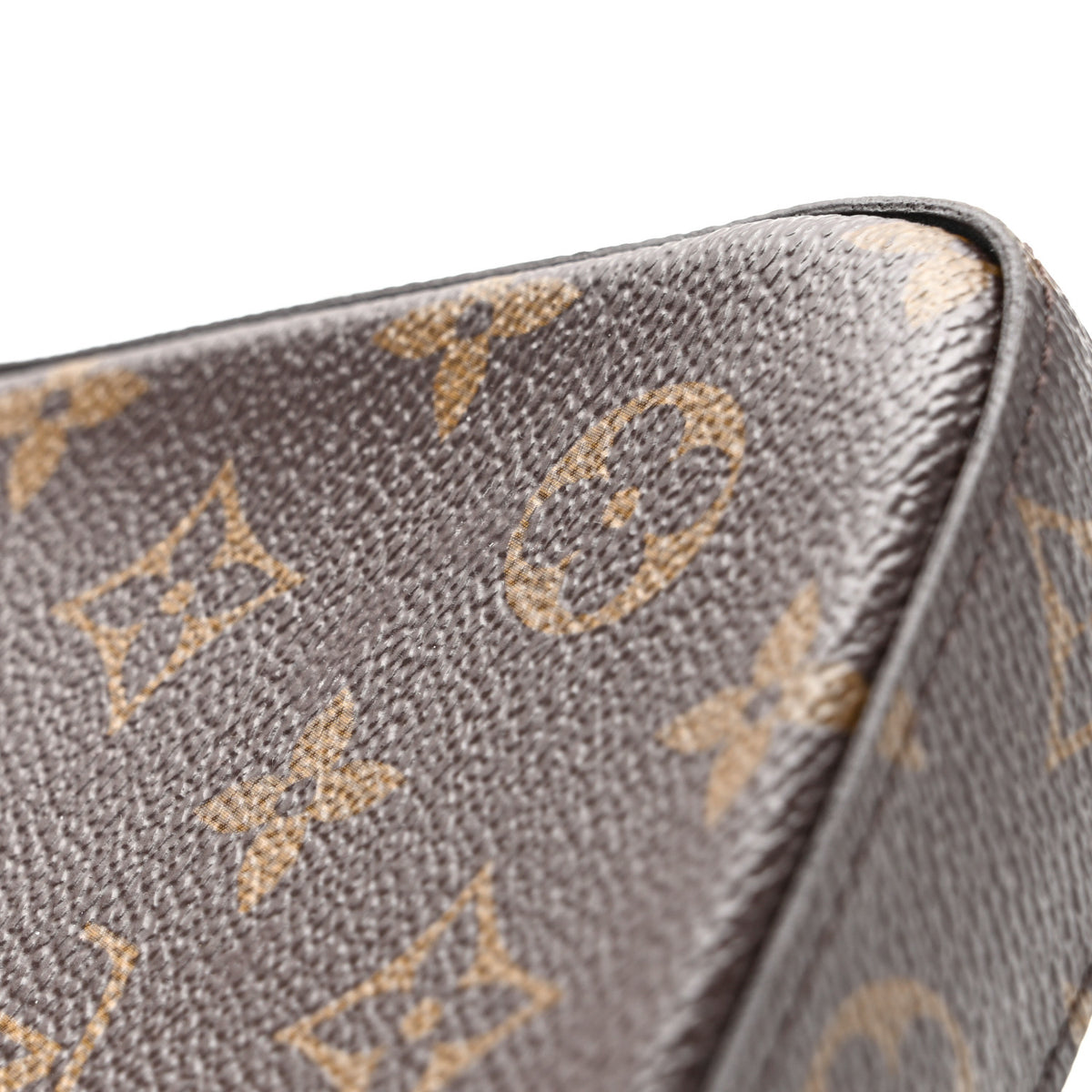 Monogram Pochette Felicie Chain Wallet Fuchsia