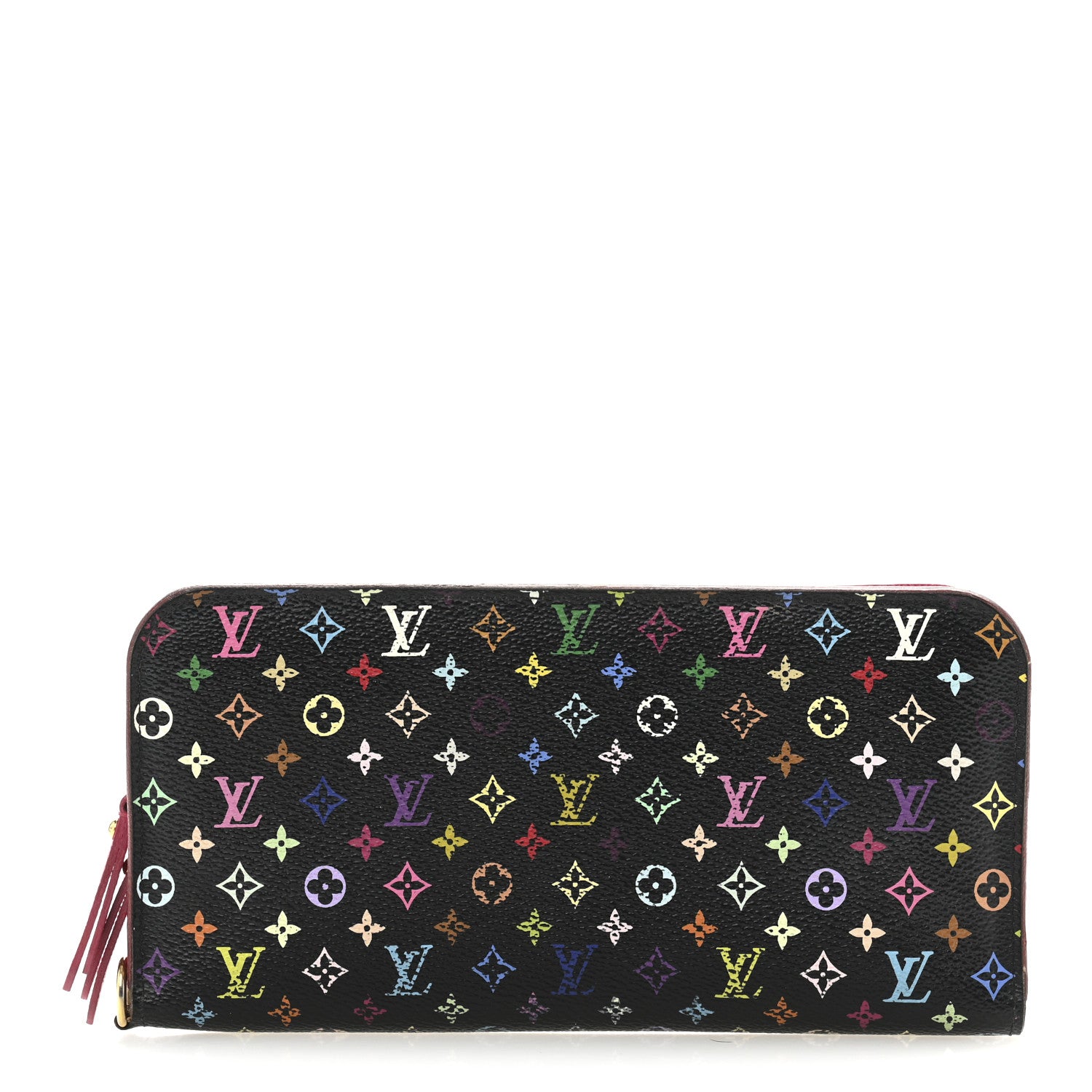 Louis Vuitton Monogram Multicolor Insolite Wallet Black Grenade 1 of 10