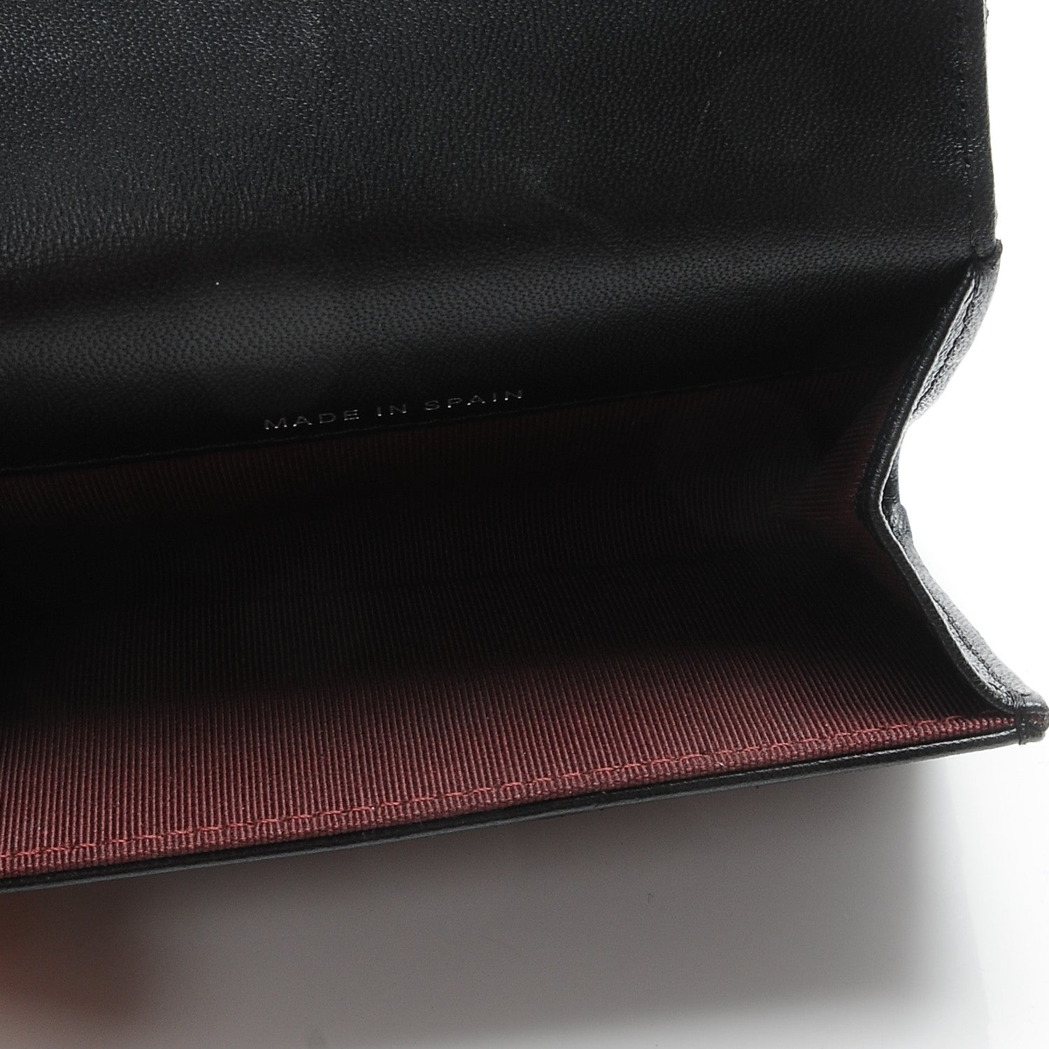 Chanel Lambskin Quilted Flap Card Holder Black 5 of 9