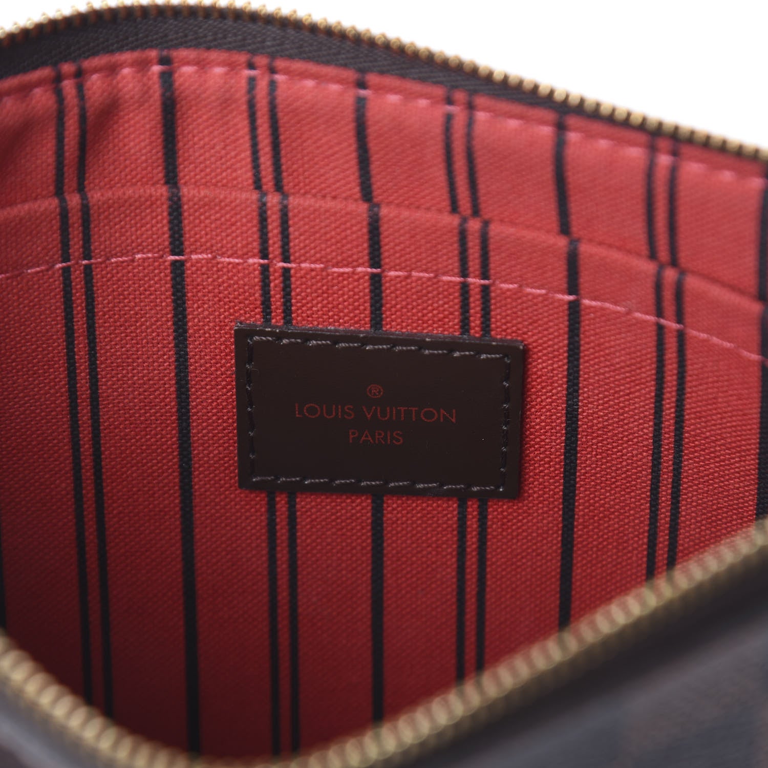 Louis Vuitton Damier Ebene Neverfull MM GM Pochette 5 of 5