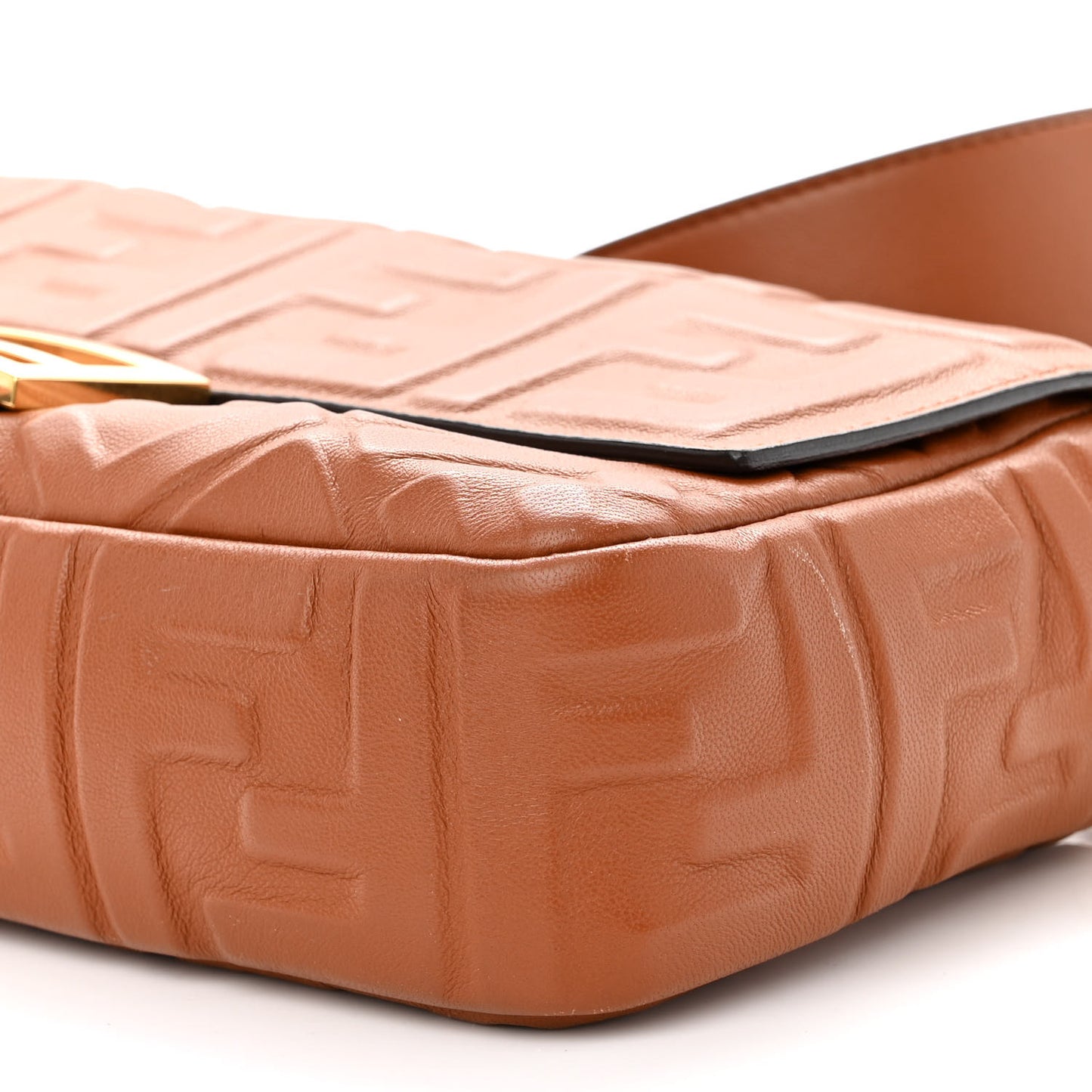 Nappa FF 1974 Embossed Baguette Coloniale