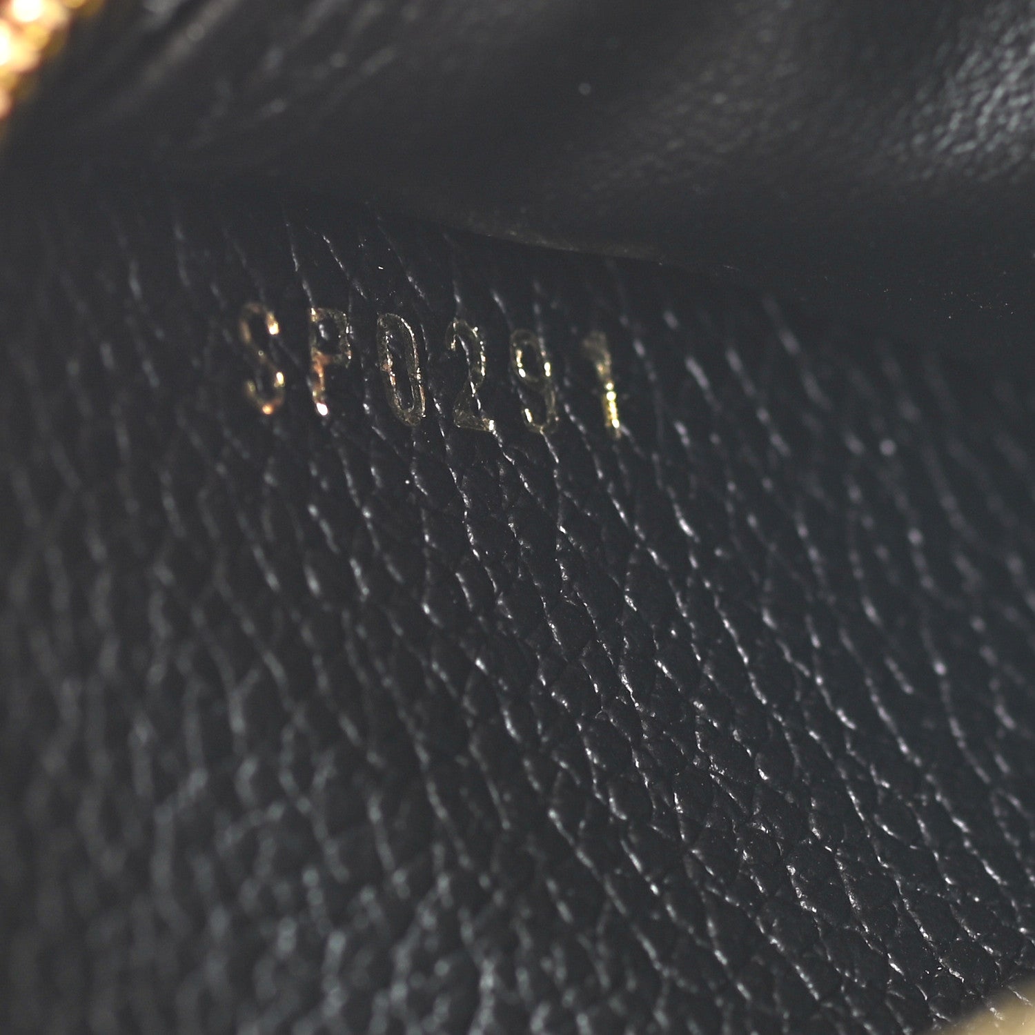 Louis Vuitton Empreinte Monogram Giant Zippy Wallet Black Beige 7 of 7