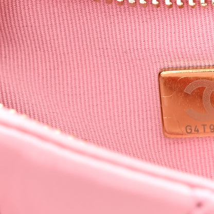 Chanel Lambskin Quilted CC Links Hobo Light Pink 7 of 11