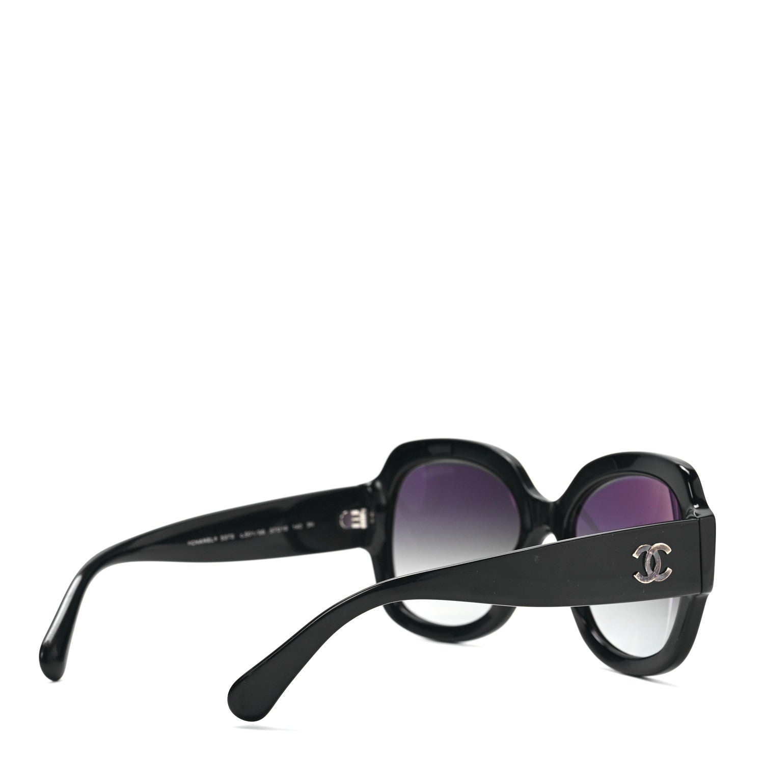 Chanel Acetate CC Sunglasses 5373 Black 4 of 7