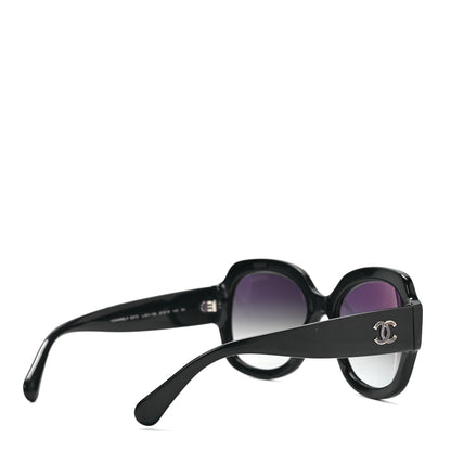 Chanel Acetate CC Sunglasses 5373 Black 4 of 7