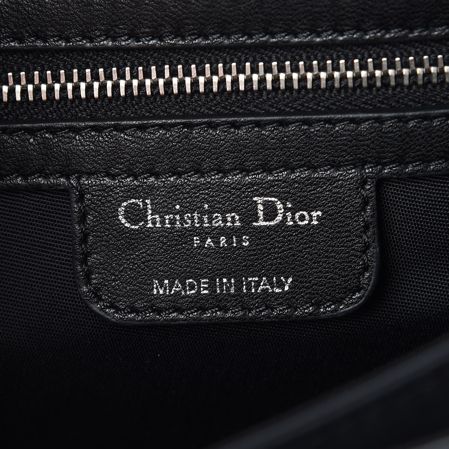 Christian Dior Lambskin Cannage Large New Lock Flap Black 6 of 7
