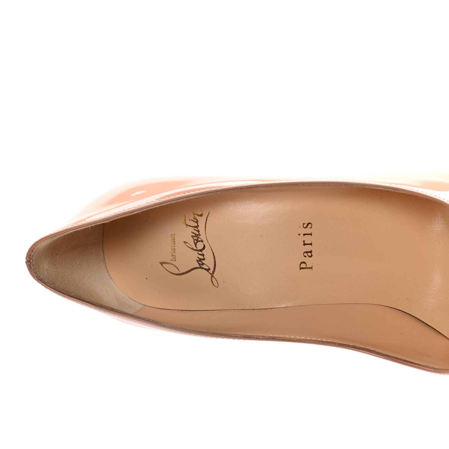 Christian Louboutin Patent So Kate 100 Pumps 36.5 Nude 10 of 14