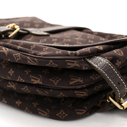 Louis Vuitton Monogram Mini Lin Saumur Ebene 10 of 11