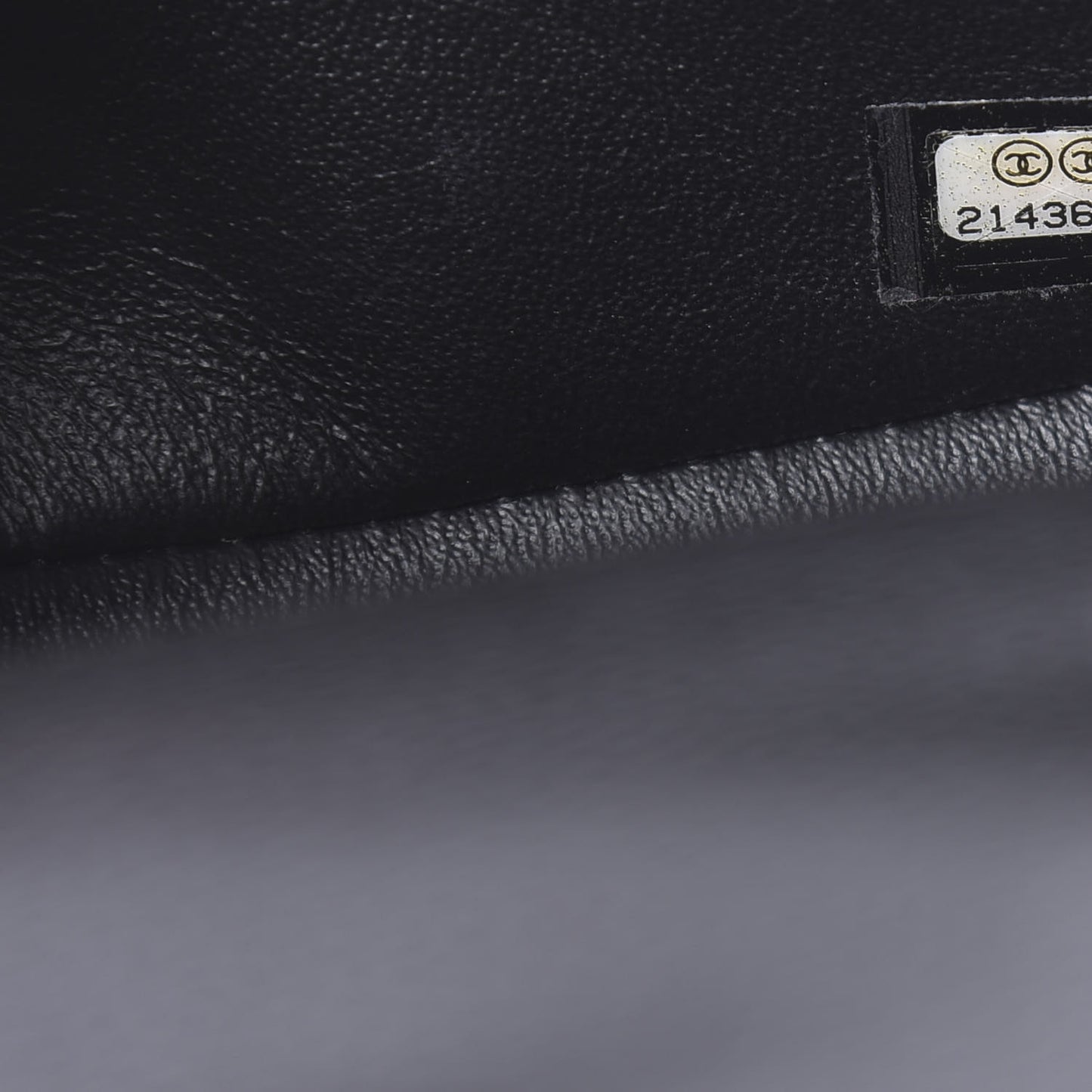Caviar Quilted Mini Rectangular Flap Black