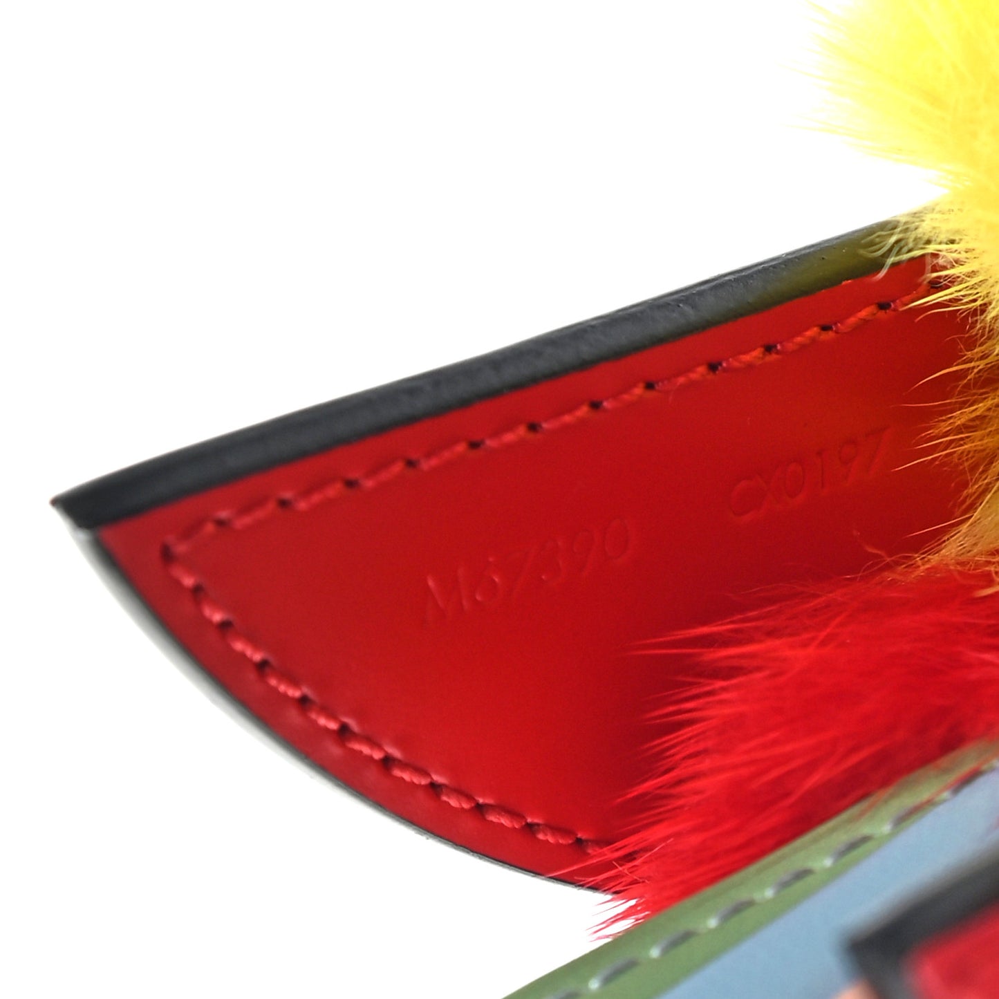 Traveling Bird Bag Charm Red