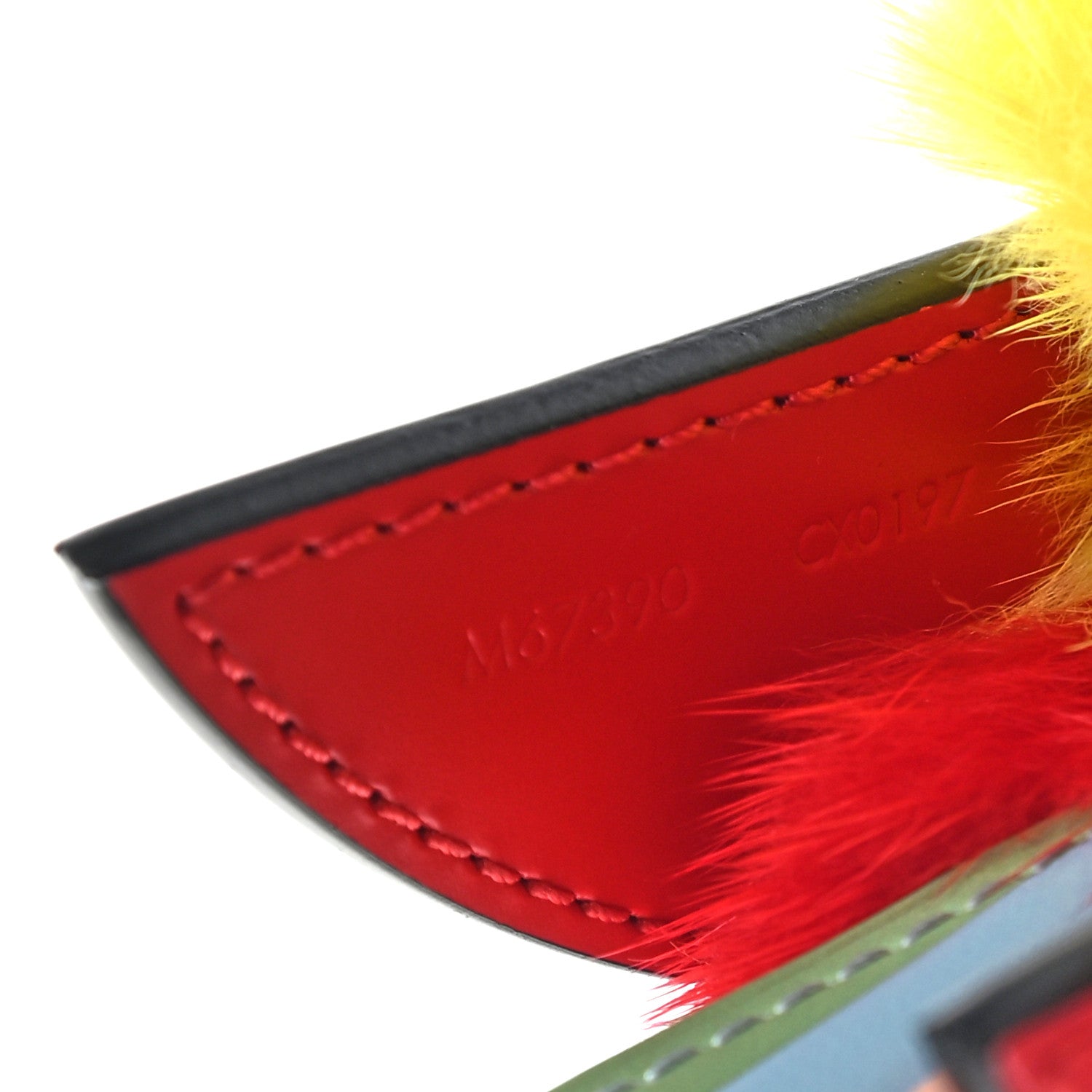 Louis Vuitton Traveling Bird Bag Charm Red 4 of 5