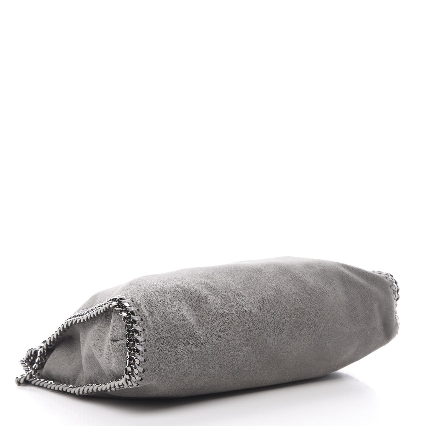 Shaggy Deer Falabella Fold Over Tote Grey
