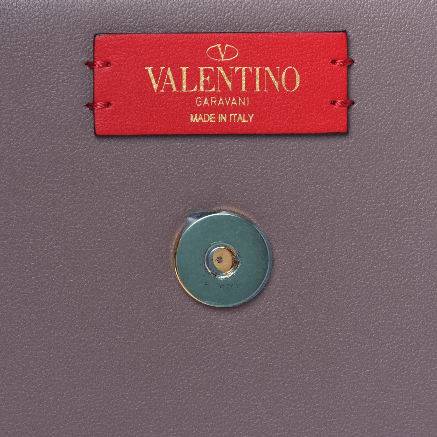 Valentino Garavani Calfskin Supervee Shoulder Bag Clay 6 of 10