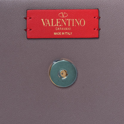 Valentino Garavani Calfskin Supervee Shoulder Bag Clay 6 of 10
