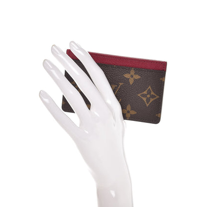 Louis Vuitton Monogram Card Holder Fuchsia 2 of 8
