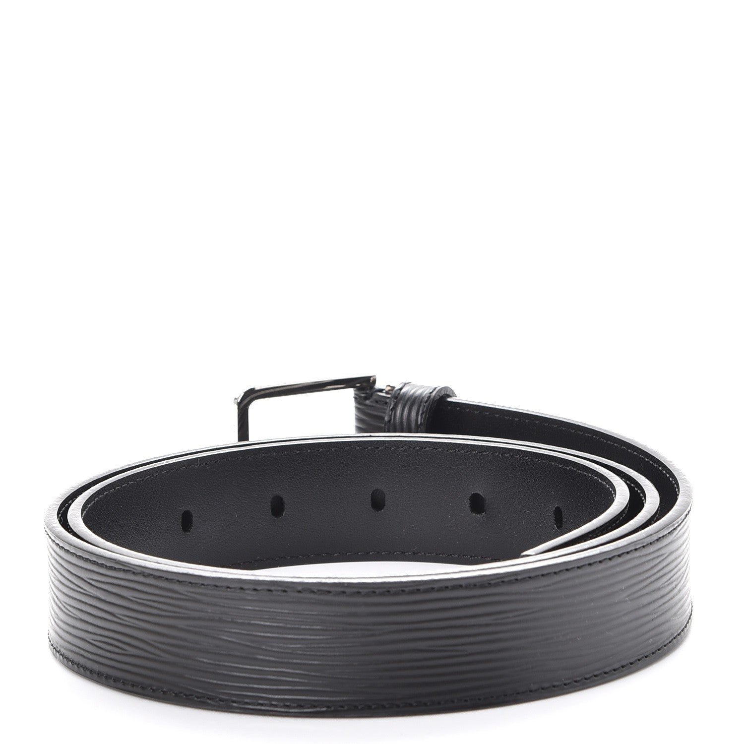 Louis Vuitton Epi Belt 90 36 Black 3 of 8