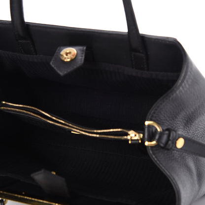 Fendi Vitello Elite Petite 2Jours Tote Black 5 of 7