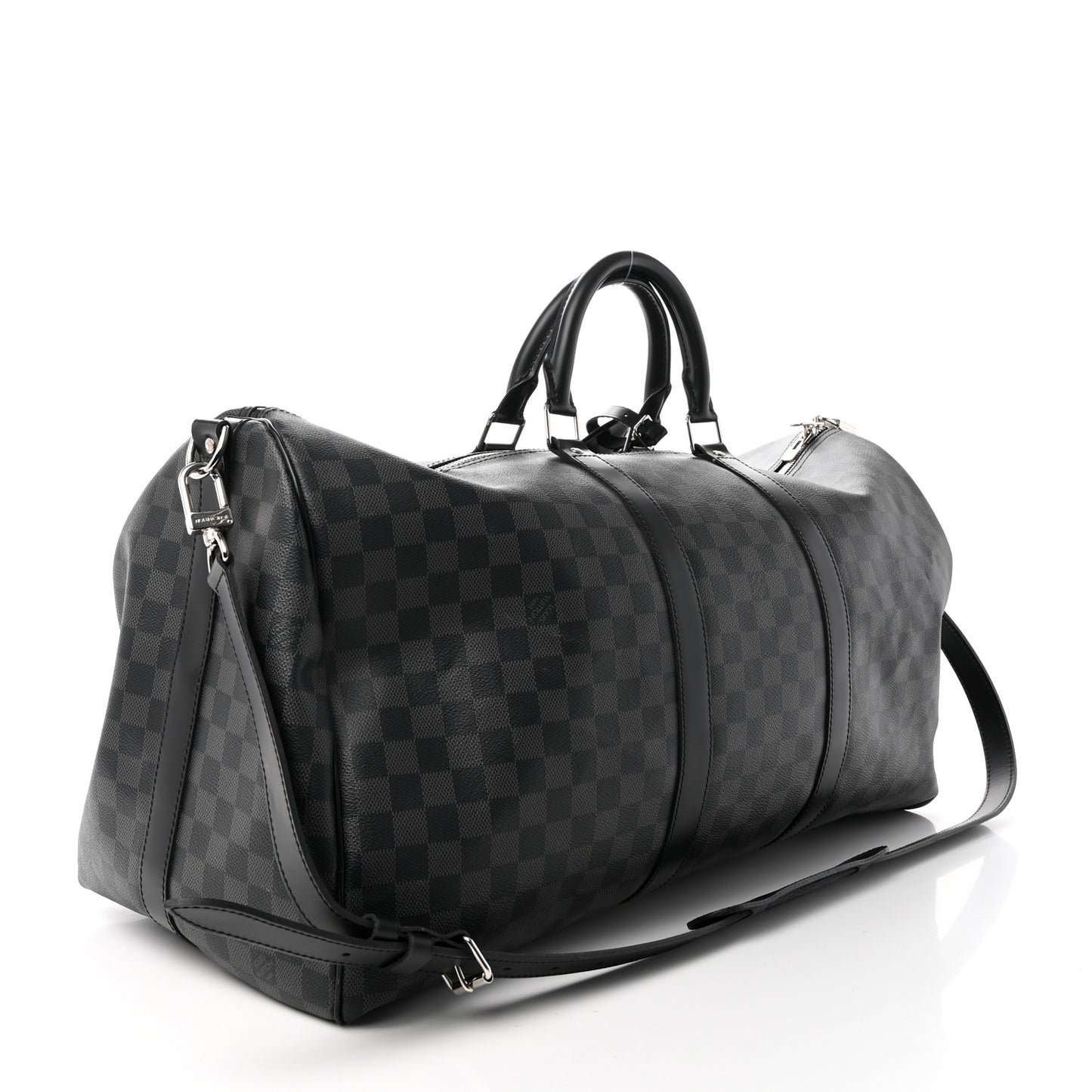 Damier Graphite Keepall Bandouliere 55