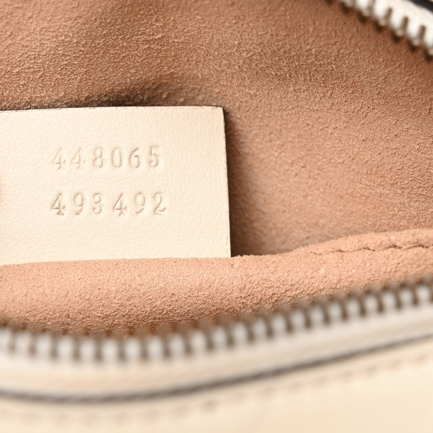 Gucci Calfskin Matelasse Mini GG Marmont Chain Shoulder Bag White 7 of 11