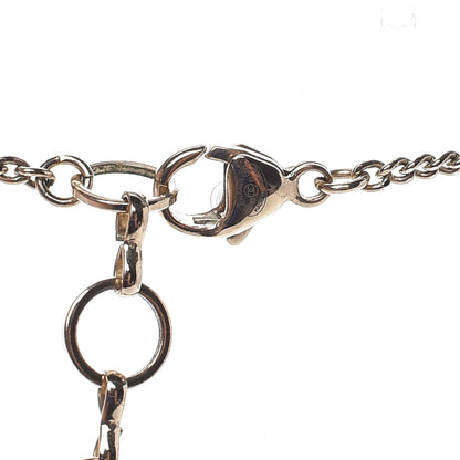 Chanel Resin Pearl Lace CC Necklace Gold Pink 6 of 7