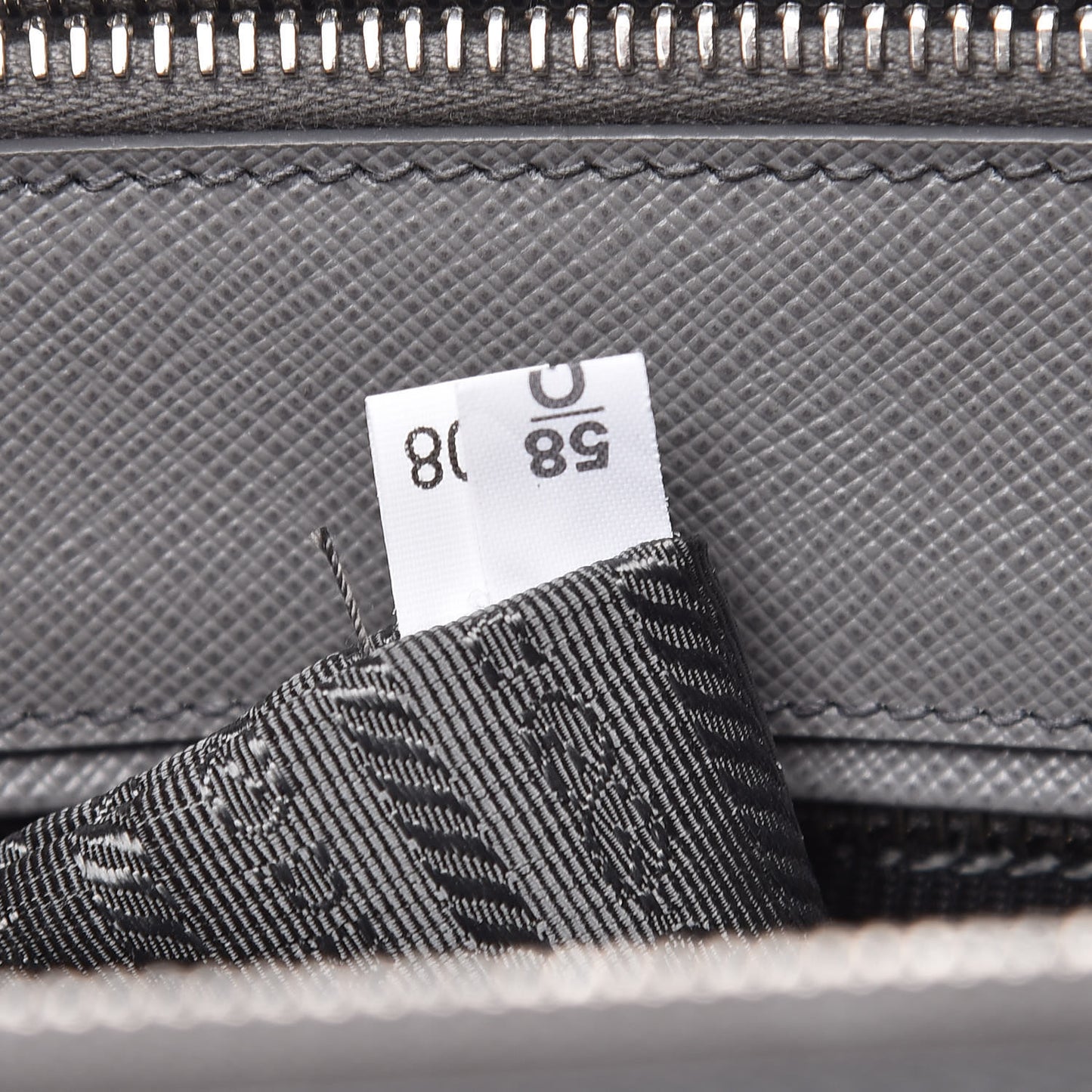 Saffiano Small Galleria Double Zip Tote Marmo