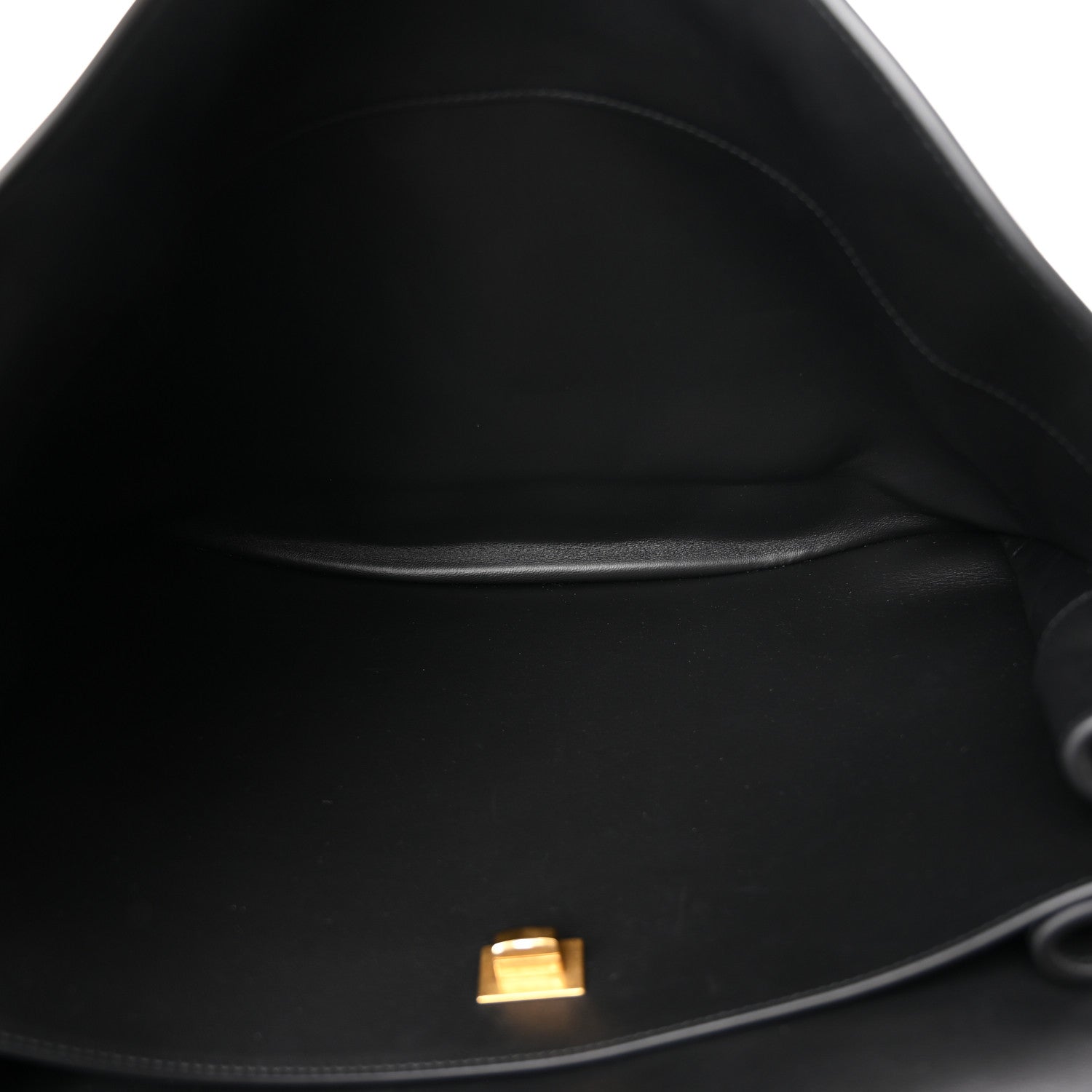 Balenciaga Smooth Calfskin Large Rodeo Top Handle Handbag Black 5 of 11