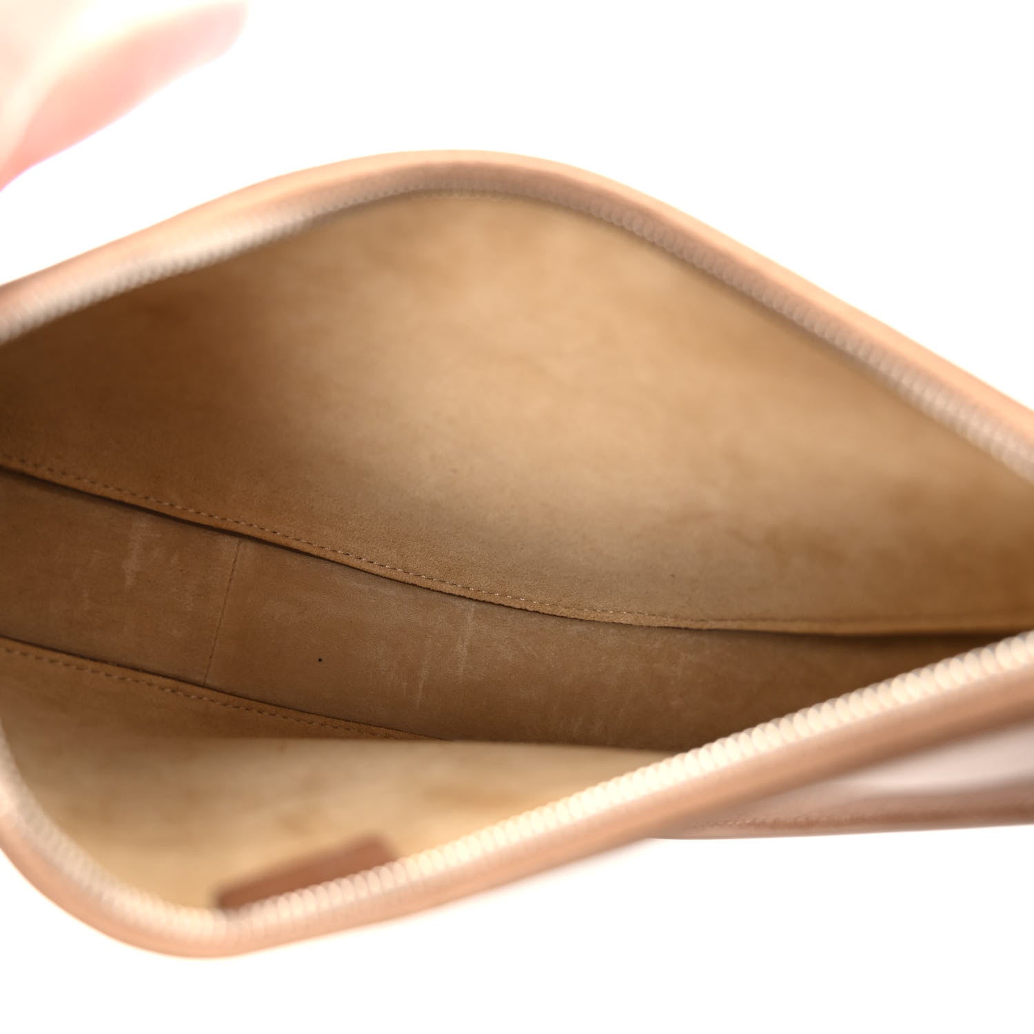 The Row Smooth Calfskin Half Moon Shoulder Bag Chestnut 5 of 9