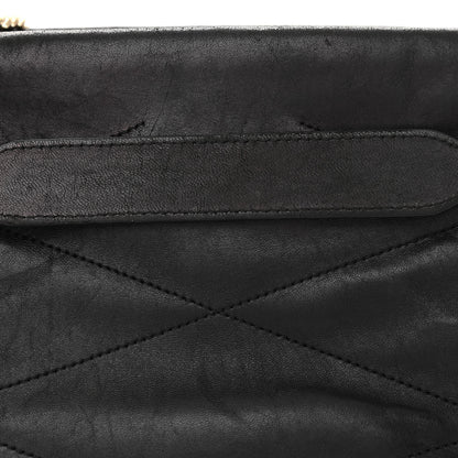Lanvin Lambskin Quilted Medium Sugar Shoulder Bag Black 8 of 15