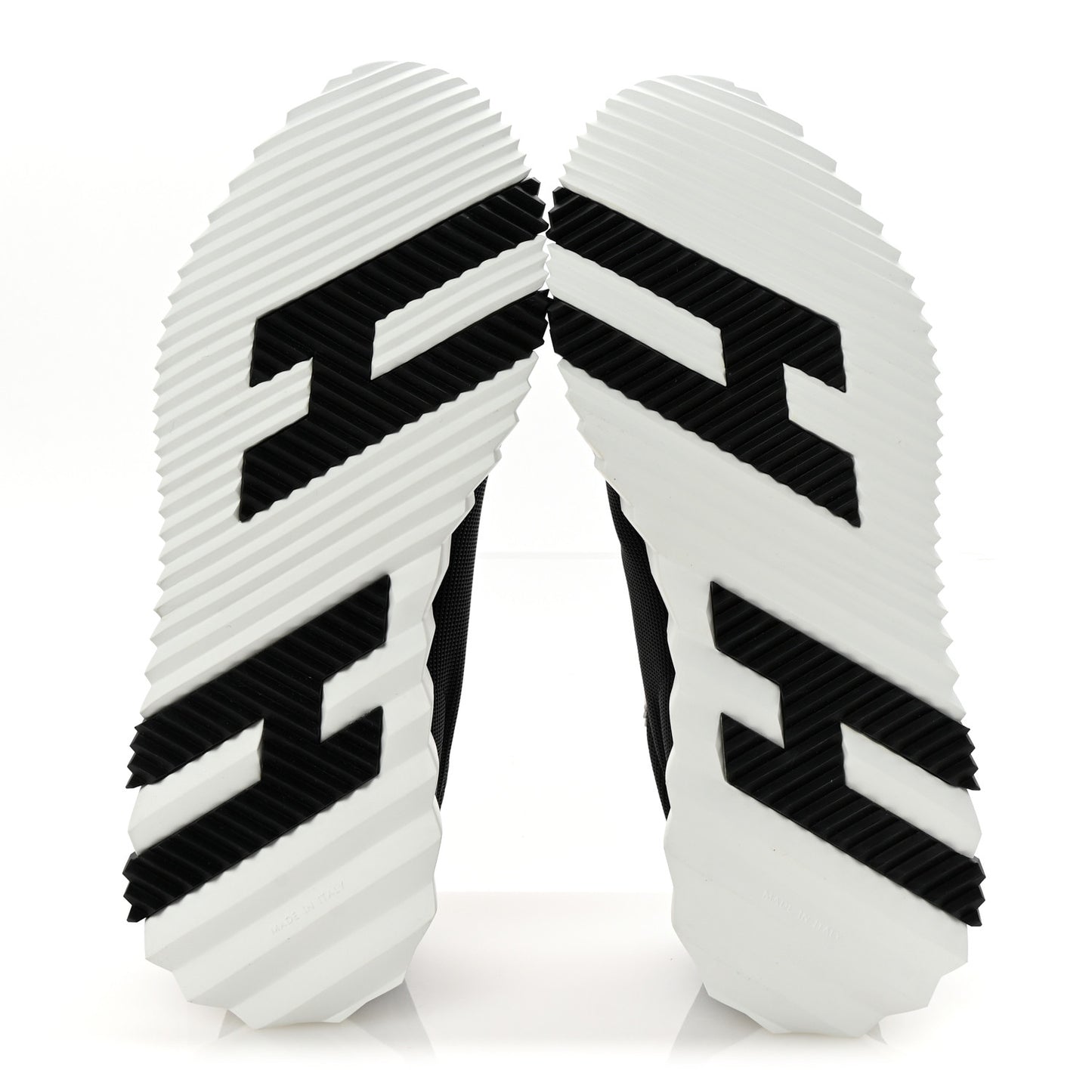 Ripstop Fabric Suede Mens Bouncing Sneakers 42.5 Black White
