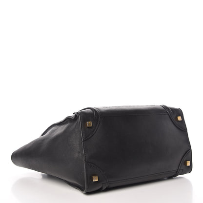 Celine Smooth Calfskin Mini Luggage Black 4 of 20
