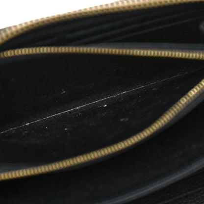 Louis Vuitton Empreinte Zippy Wallet Black 7 of 8