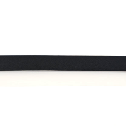 Louis Vuitton Calfskin Embossed LV Initiales 20mm Belt 75 30 Black 5 of 6