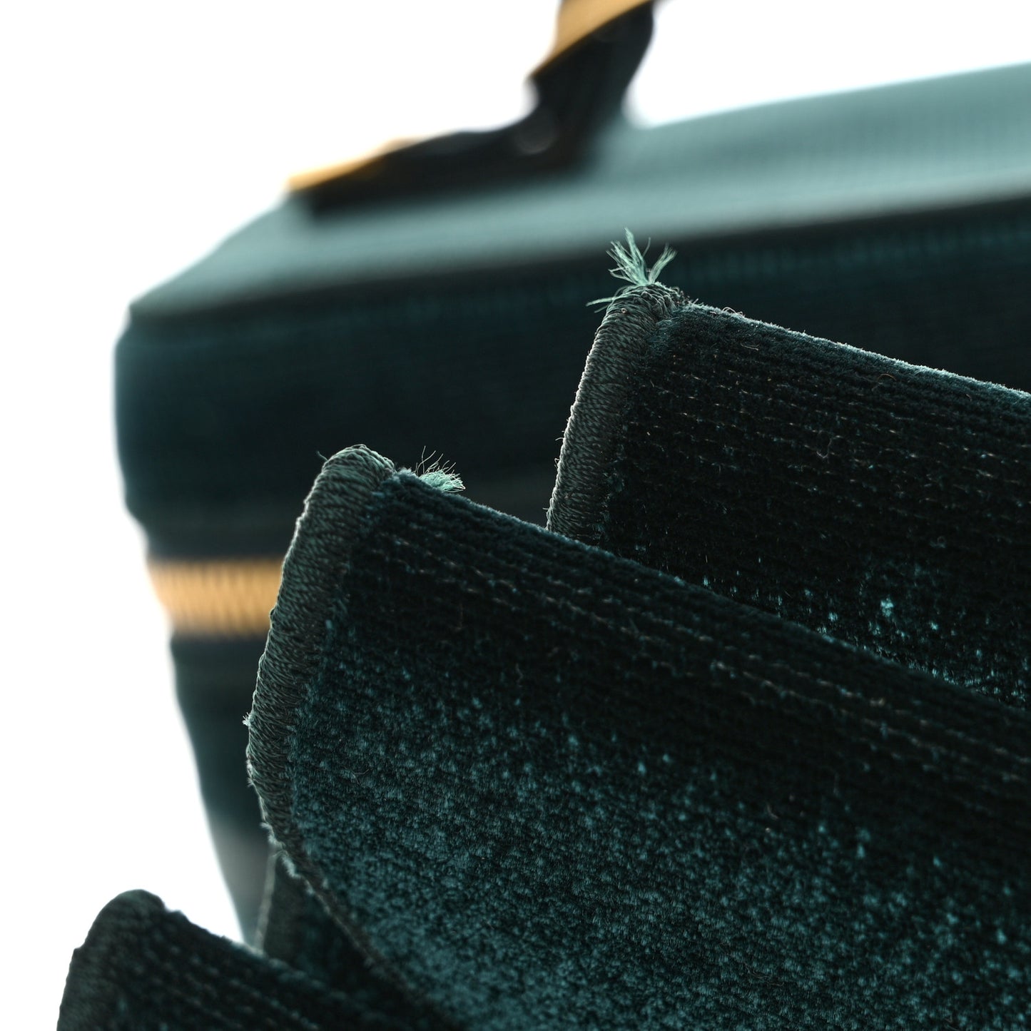 Velvet Vanity Case Green
