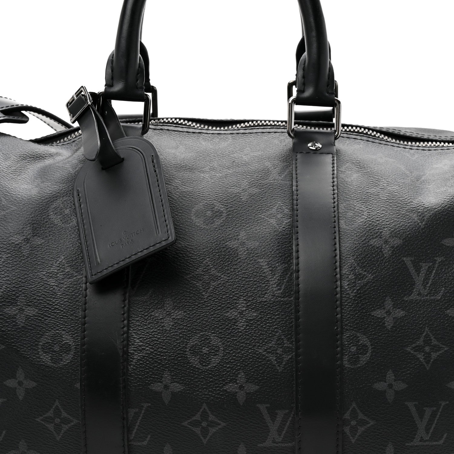 Louis Vuitton Monogram Eclipse Keepall Bandouliere 45 6 of 12