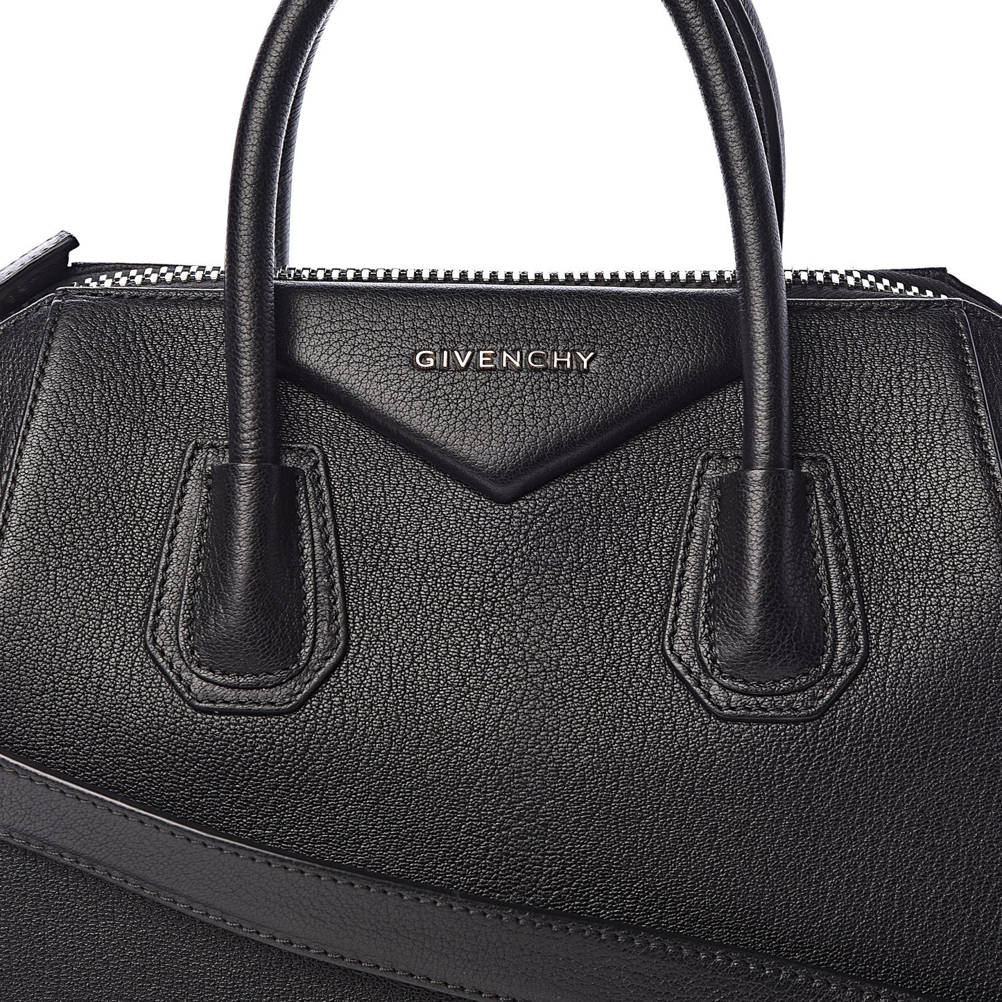 Sugar Goatskin Small Antigona Black
