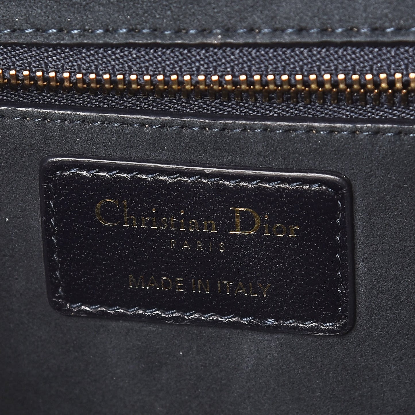 Lambskin Cannage Large Dioraddict Flap Bag Black