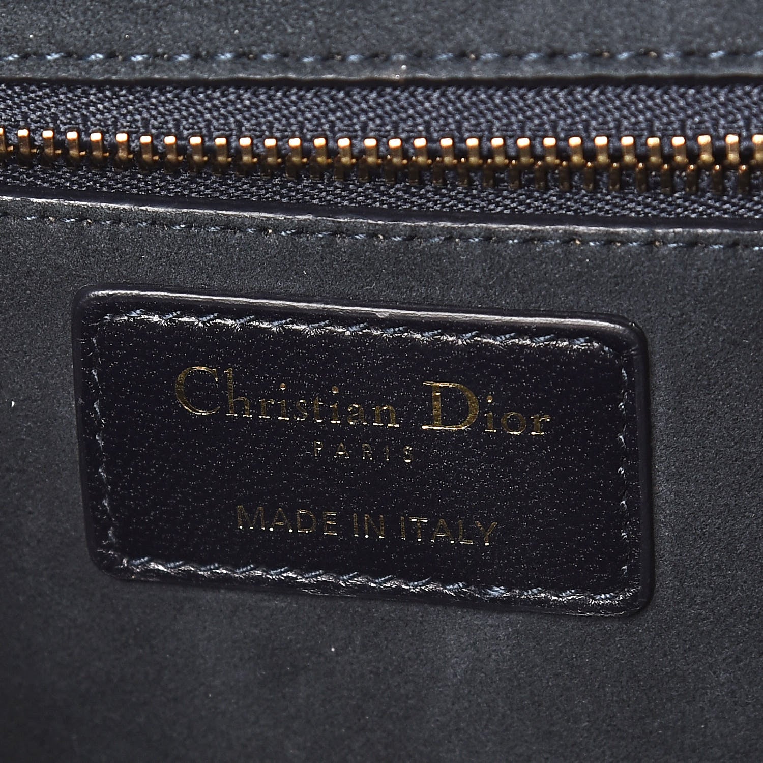 Christian Dior Lambskin Cannage Large Dioraddict Flap Bag Black 9 of 11