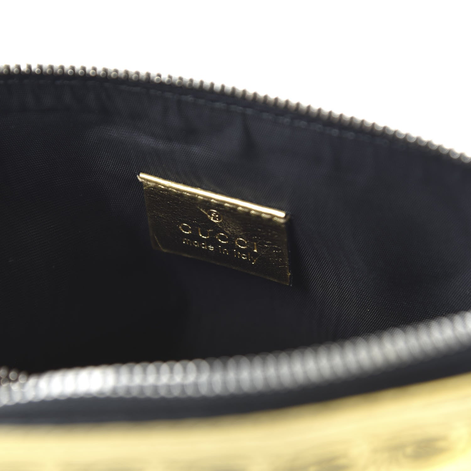 Gucci X SEGA Calfskin GUCCY Stars Mini Dome Shoulder Bag Gold 9 of 11