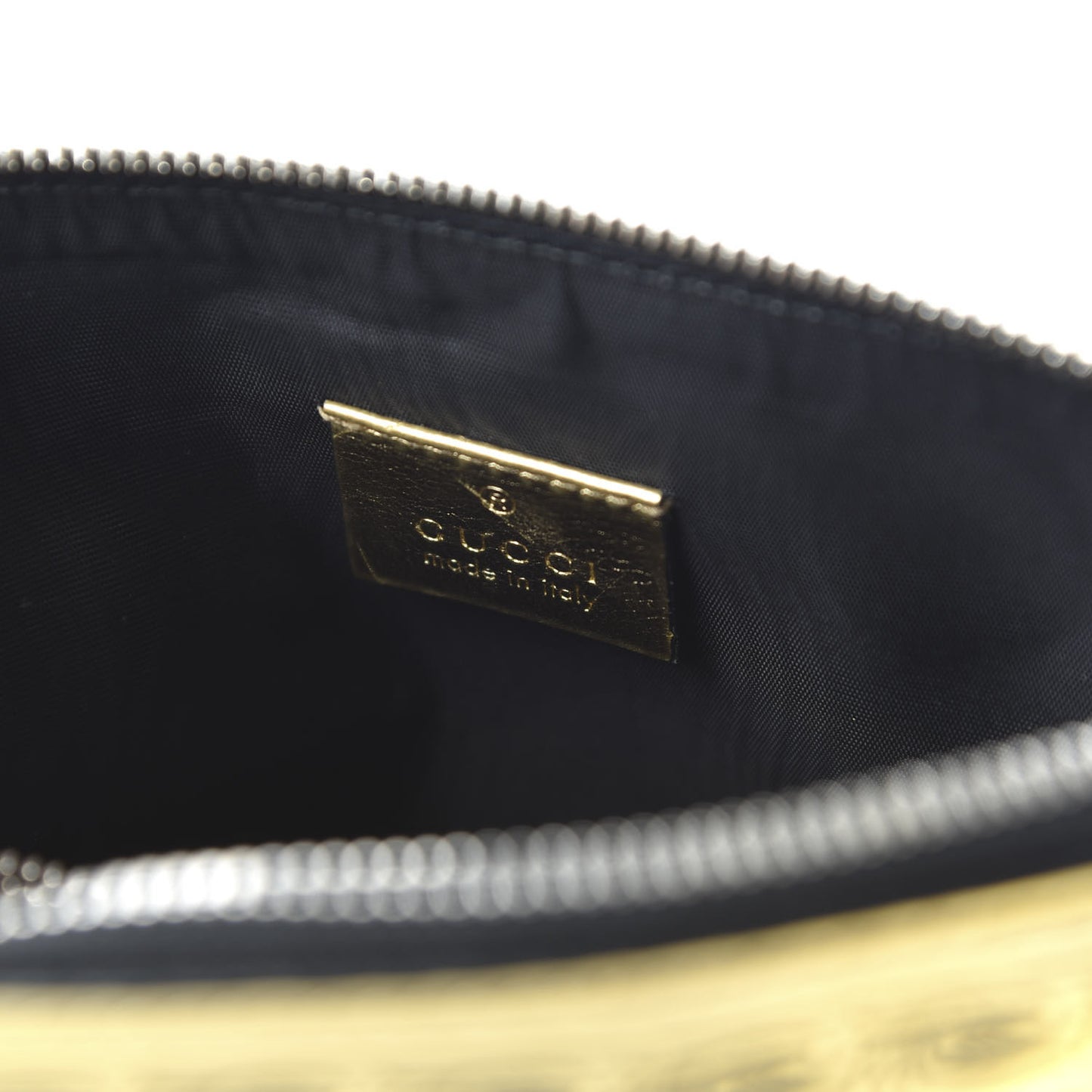 X SEGA Calfskin GUCCY Stars Mini Dome Shoulder Bag Gold