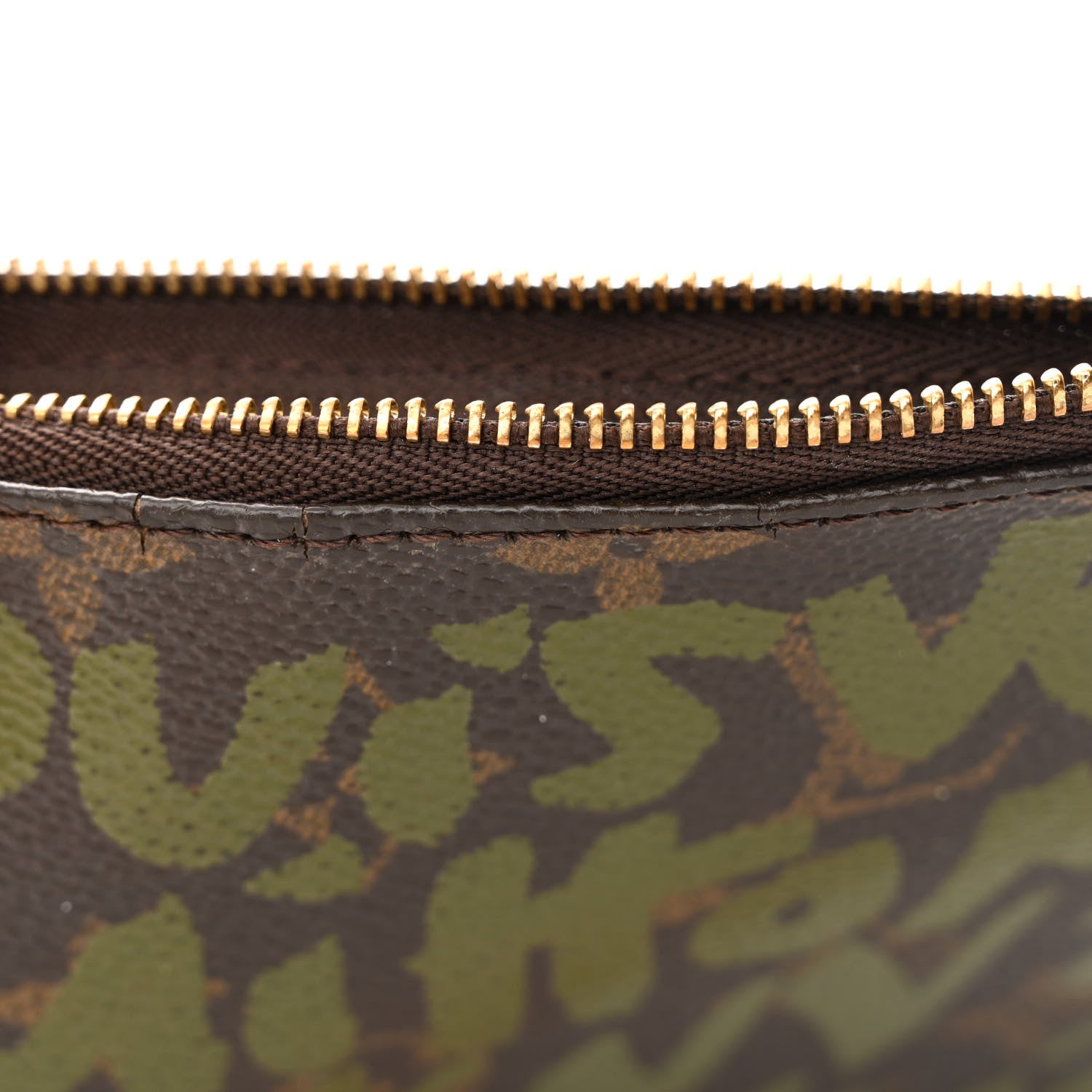 Louis Vuitton Monogram Graffiti Pochette Accessories Kaki 14 of 14