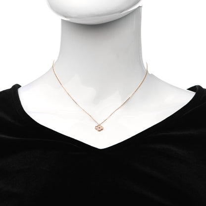 Van Cleef & Arpels 18K Rose Gold Sweet Alhambra Pendant Necklace 2 of 6