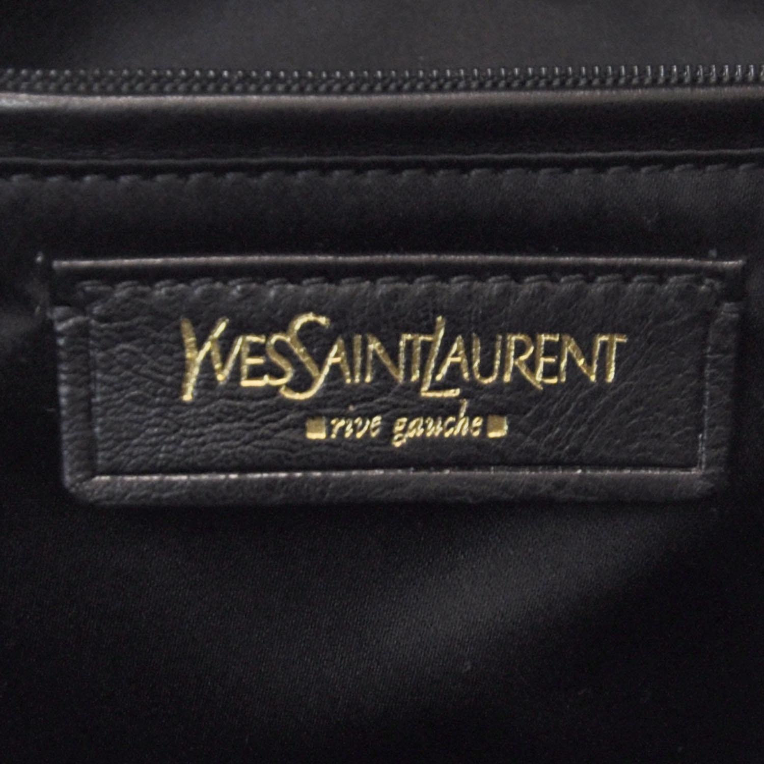 Saint Laurent Patent Large Downtown Tote Black 6 of 7