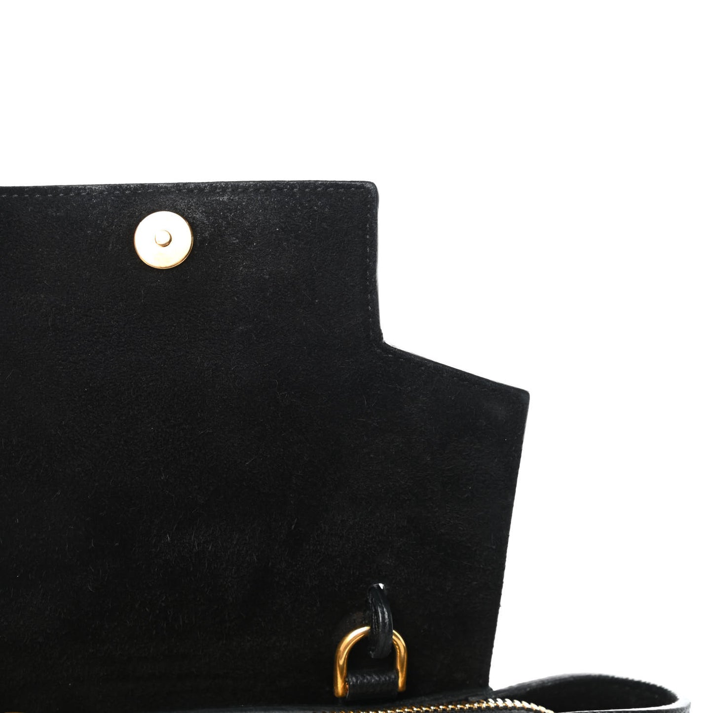 Grained Calfskin Nano Belt Bag Black