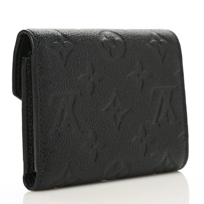 Louis Vuitton Empreinte Victorine Wallet Black 3 of 6