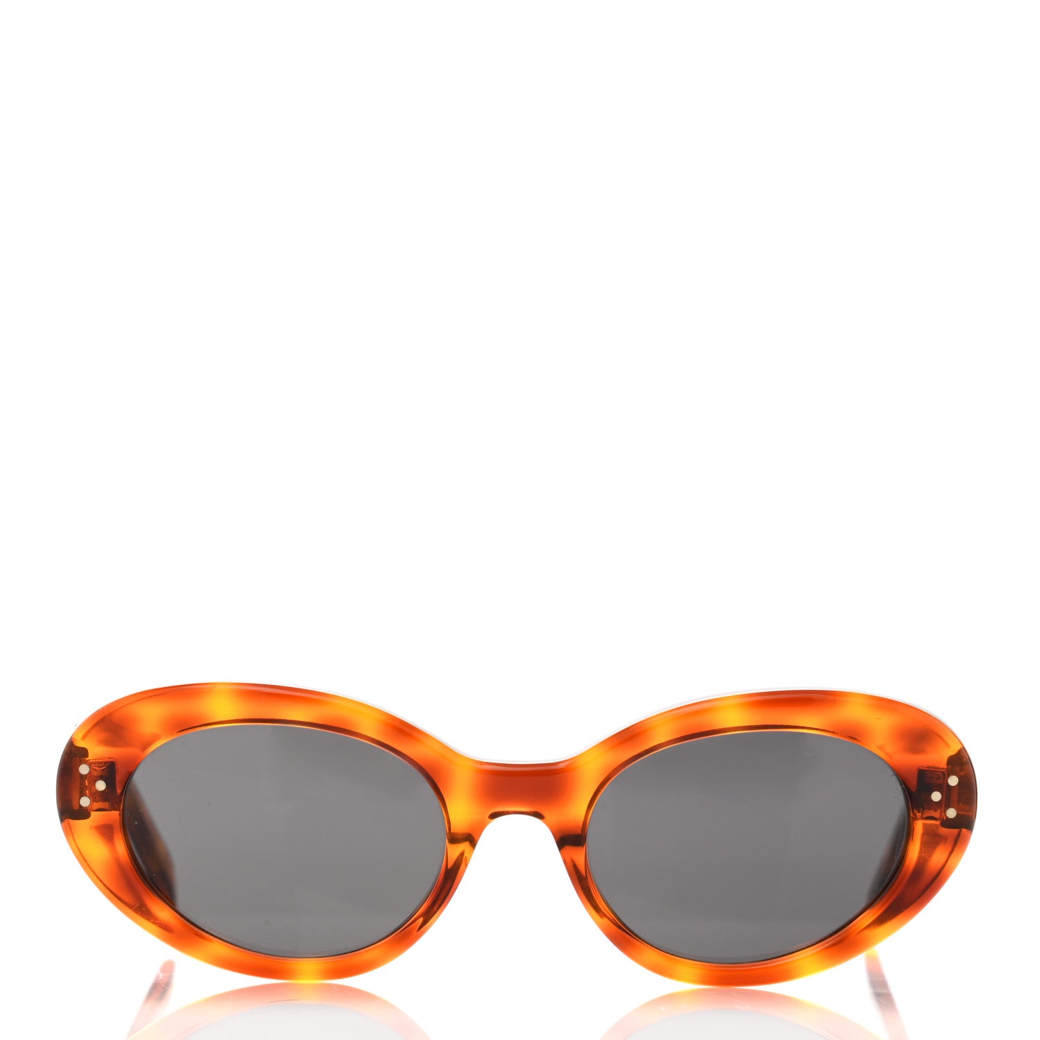 Celine Acetate Cat Eye Sunglasses CL401931 Tortoise 2 of 6