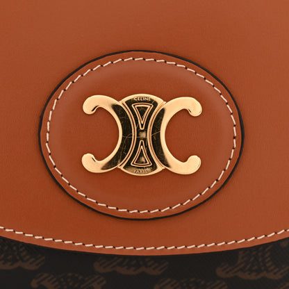 Celine Calfskin Triomphe Besace Tan 13 of 13