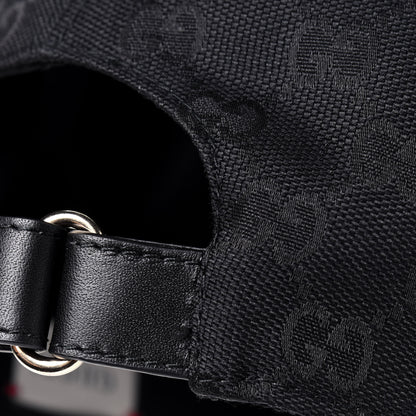 Gucci Monogram Web Baseball Hat M Black 10 of 10