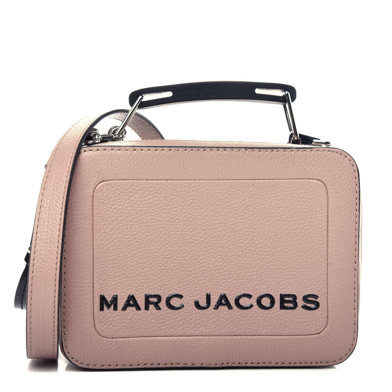 Marc Jacobs Calfskin Mini The Textured Box Bag Pink 1 of 11