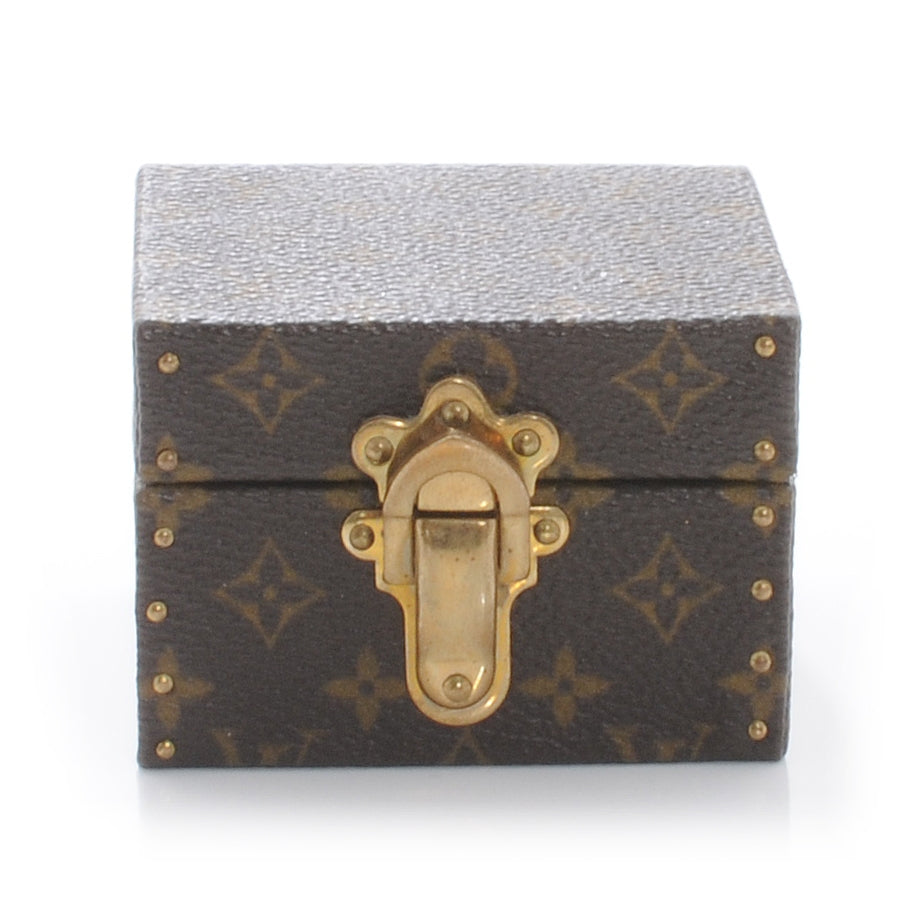 Louis Vuitton Monogram Ring Box Mini Trunk Case 1 of 6